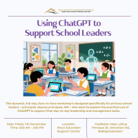 Using ChatGPT to Support School Leaders 