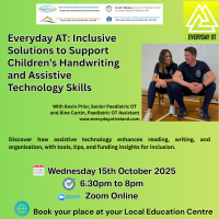 Everyday AT: Inclusive Solutions to Support Children’s Handwriting and Assistive Technology Skills