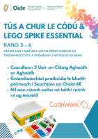 Getting Started with Coding and Lego Spike Essential 3rd - 6th Class
