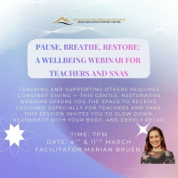Pause, Breathe, Restore: A Wellbeing Webinar for Teachers and SNAs