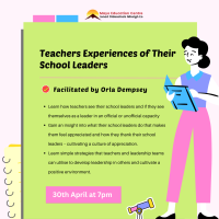 Teachers Experiences of Their School Leaders